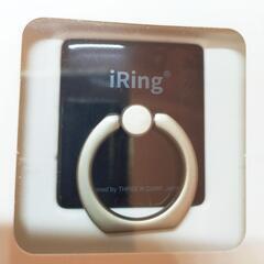 【ネット決済・配送可】【新品】ブラック 黒色 iRing スマホ...