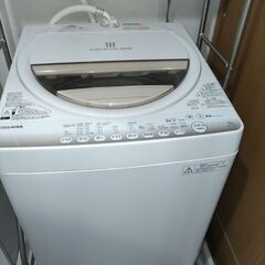 TOSHIBA 東芝 全自動洗濯機 6kg AW-6G2(W)
