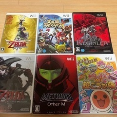 【Wii】本体故障につき、ソフト＋αまとめ売り