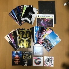 GLAYファンクラブ会報　79〜107 他CD DVD