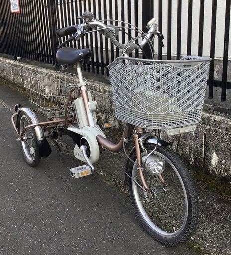 電動アシスト自転車 ＜整備・良品＞パナソニック・かろやかライフ 