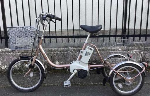 電動アシスト自転車 ＜整備・良品＞パナソニック・かろやかライフ 