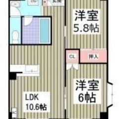 💥期間限定💥💰入居費用10万円💰 🌟東北本線 雀宮駅🌟 - 宇都宮市