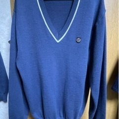 英藍高校 制服 男子ブレザー 古着
