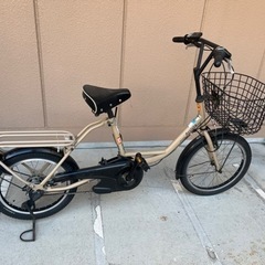 バッテリー強☆ブリヂストンの電動自転車 アシスタベーシックミニ 中古