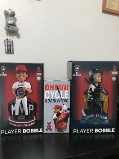 世界限定221個 大谷翔平 ボブルヘッド 二刀流 2021年貴重な初版 世界