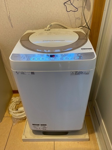 2018年製シャープ全自動洗濯機　7キロ