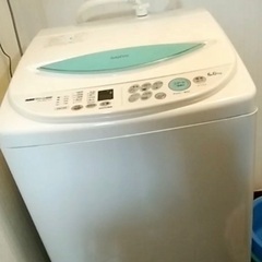 値下げ❗️SANYO⭐️洗濯機6.0kg❗️引き取り優先