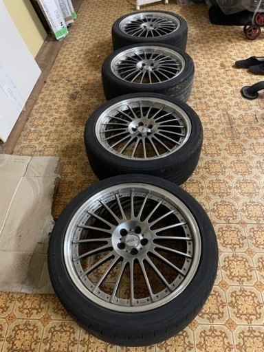 TWS 20インチアルミホイール 4本セット 車用ホイール クラウン 20 