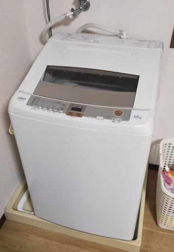 洗濯機 AQUA AQW-100G 10kgタイプ　中古品 2019年製