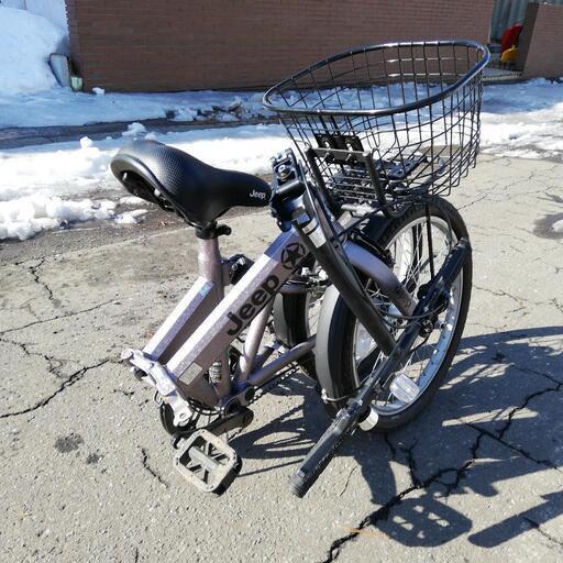 WEB限定カラー 折り畳み自転車　20インチ　JEEP 折りたたみ自転車