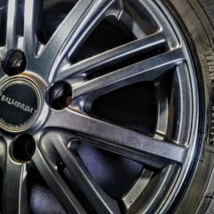 夏☆美品 ルーミー パッソ【人気の ガンメタ色】ミラージュ デリカD2 ソリオ トール タンク ブーン【富山】ダンロップ 日本製 165/65R14 中古