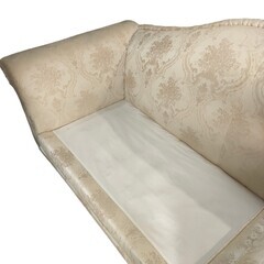 【再々値下げ！】欧米・輸入家具　トリプルソファ　３人掛けソファ　※同デザインのシングルソファもあります。（2点） 再々値下げ！】欧米・輸入家具 トリプルソファ 3人掛けソファ ※同