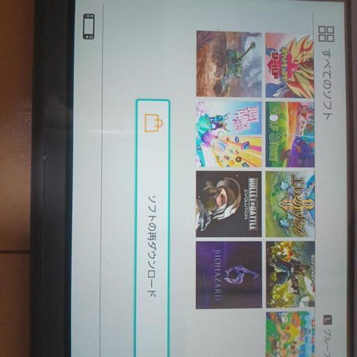 ポータブルゲーム 任天堂Switchソフト30種類以上のユーザーデータ