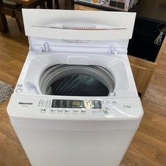 I380 🌈 2021年製♪ Hisense 洗濯機 （4.5㎏） ⭐ 動作確認済 ⭐