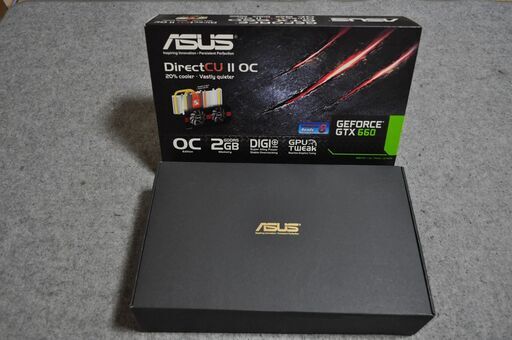 ASUS グラフィックカード GTX660-DC20-2GD5 GeForce GTX660/2GB/HDMI/DVI/DisplayPort 中古品