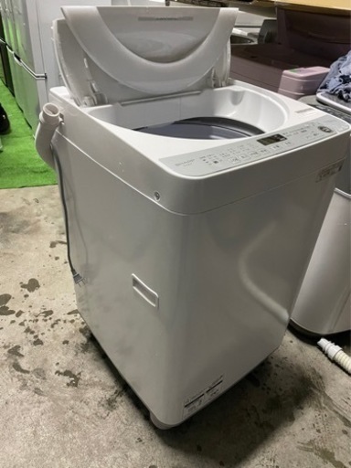 休日限定 2022年製 SHARP 7kg洗濯機 ES-GE7F 2022年製】SHARP全自動