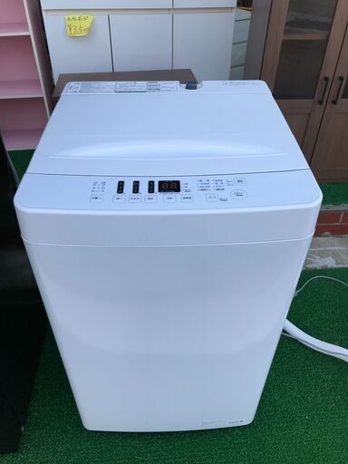 ハイセンス 全自動電気洗濯機 AT-WM551-WH 5.5kg 2020年製 取扱説明書付 幅540mm奥行540mm高さ880mm 美品 説明欄必読