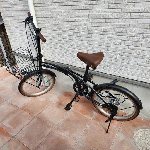 今年１月購入したばかり。大人用折り畳み自転車 変速ギア付
