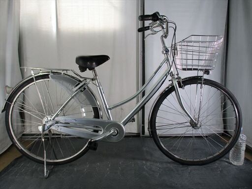 C577　限定特価　整備済み★ブリヂストン　タフループ★ 中古自転車 【27インチ　シルバー 】
