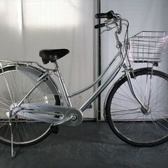 C577　限定特価　整備済み★ブリヂストン　タフループ★ 中古自転車 【27インチ　シルバー 】 