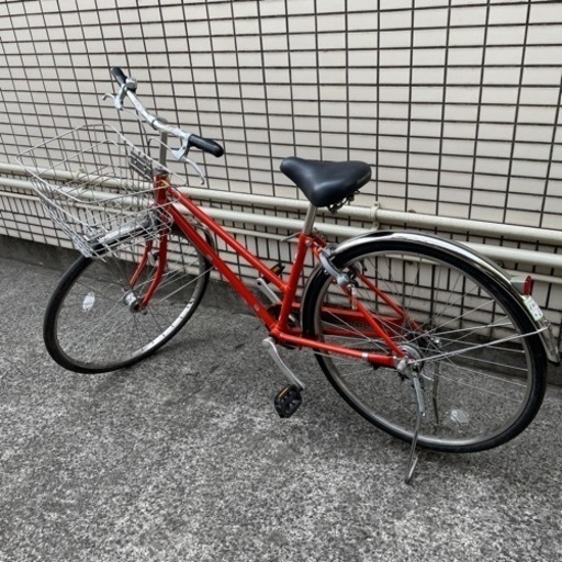 自転車　ブリヂストン　26インチ　オートライト
