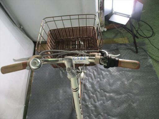 その他 C582☆11800円☆整備済み 中古子供自転車 【22インチ esse 白 】