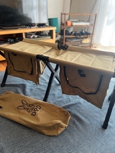 【美品】DOD ストレージベンチ 廃盤希少品