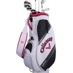 キャロウェイ（CALLAWAY）（レディース）ソレイル パッケージセット ピンク 8本セット(W1、W5、6H、I7、I9、PW、SW、Putter) Callawayオリジナルカーボン