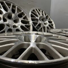 三菱 ランエボ ランサーエボリューション 純正ホイール 17インチ 4本 8J5HPCD114.3+38　(VHC339)クレジットカード QRコード決済可能