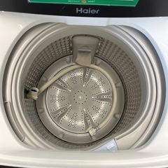 ☆526　Haier　全自動洗濯機5.5Kg　2020年製　【リサイクルマート鹿児島宇宿店】