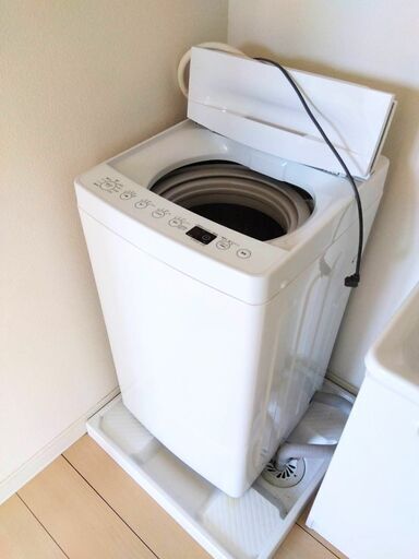 【美品】全自動洗濯機  2018年製 ハイアール 4.5㎏ AT-WM45B 引き取り限定！!