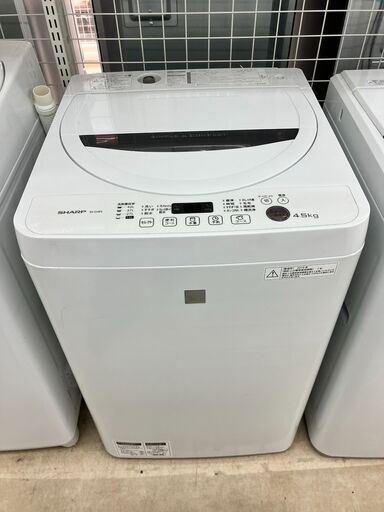 SHARP シャープ 4.5㎏洗濯機 2016年式 ES-G4E3 No.5240○ ※現金 ...