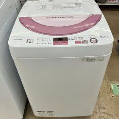 SHARP シャープ 6㎏洗濯機 2017年式 ES-GE6A No.5204● ※現金、クレジット、ぺイペイ、スマホ決済対応※