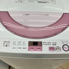 SHARP シャープ 6㎏洗濯機 2017年式 ES-GE6A No.5204● ※現金、クレジット、ぺイペイ、スマホ決済対応※