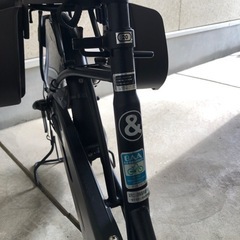 自転車　子供乗せ 前後 オートライト 20インチ