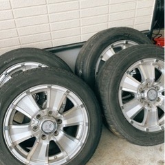17インチ6穴アルミ　ハイエース