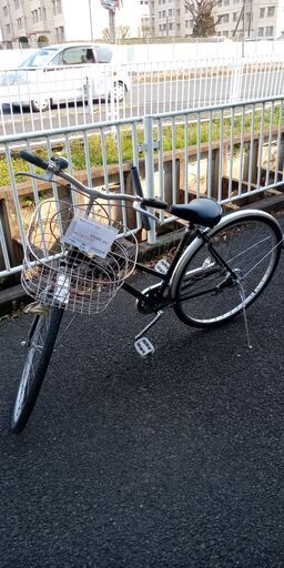 ★ジモティ割あり★  軽快車 27インチ ブラック クリーニング済み SJ1682