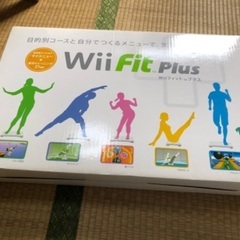 Wii fit plus ソフトとプレート付き