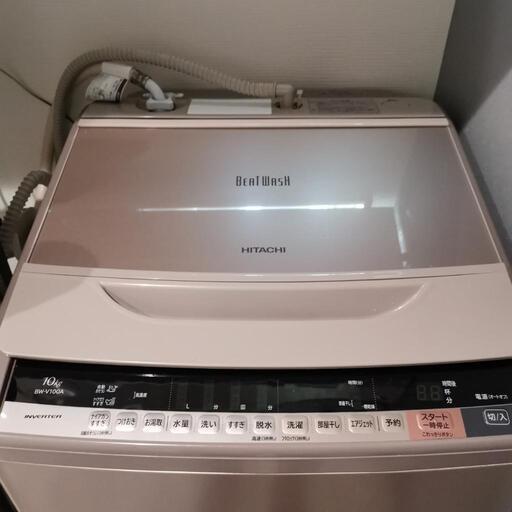 HITACHI BEAT WASH １０ｋｇ 全自動洗濯機 ビートウォッシュ - 生活家電