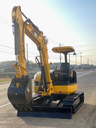 【U-0050】CAT 305CR　5tクラス ユンボ バックホー 油圧ショベル　4wayマルチ ブレーカー配管 往復配管　倍速　全塗装済