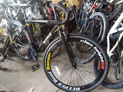 <無料配達込>ロードバイク DEEPER 3x7速 適応身長164-178cm 無料配達込>ロードバイク DEEPER 3x7速 適応身長164-178cm