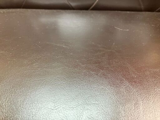 二人掛け合皮ソファー 黒 - 2人掛けソファ 