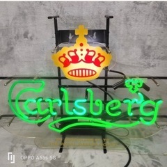 ネオン 看板 カールスバーグ コロナ ネオン管 サントリー ビール