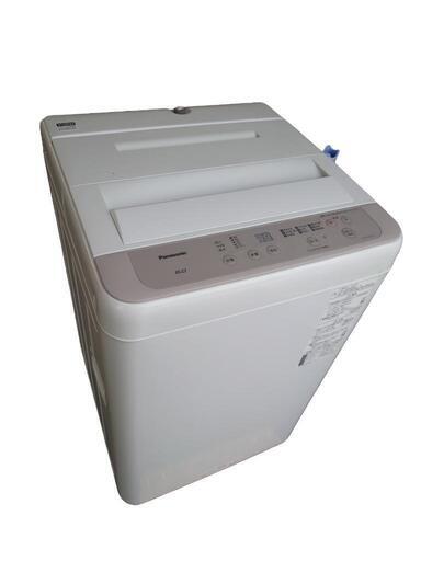 【売ります】パナソニック　洗濯機　6kg　NA-F60B14　2021年製