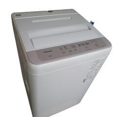 【売ります】パナソニック　洗濯機　6kg　NA-F60B14　2021年製