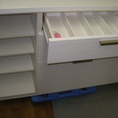 R507 NITORI SORREL キッチンボード (ソレル 140KB WH) 美品