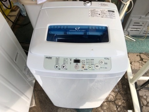 【リサイクルサービス八光】2020年製　ハイアール　4.2㎏全自動洗濯機　ホワイト　JW-K42M（W）