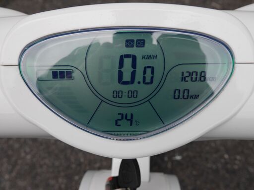 折りたたみ電動バイク アクセス Cute-ML（白）走行120km