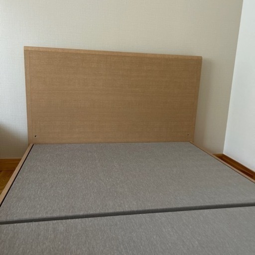 フランスベッド　セミダブルサイズ　ナチュラル　ベッドフレーム単品　日本製